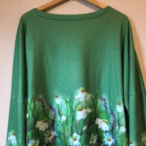 MISSLOOK Meadow Flowers Cotton Blend Button Down Boho Cardigan - Picture 7 of 13